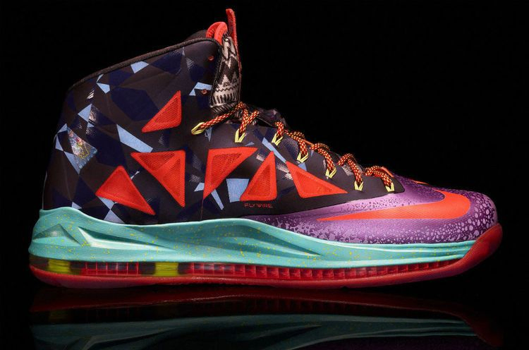 Кроссовки Nike LeBron 10 Premium 'What The MVP'