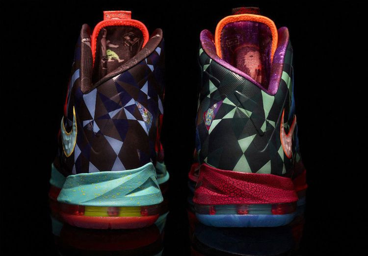 Кроссовки Nike LeBron 10 Premium 'What The MVP'