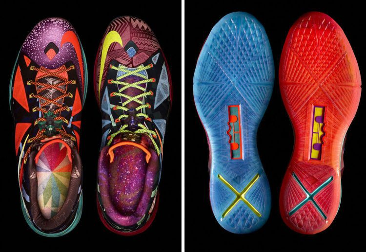 Кроссовки Nike LeBron 10 Premium 'What The MVP'