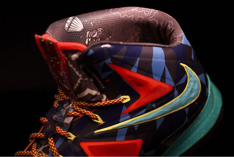 Кроссовки Nike LeBron 10 Premium 'What The MVP'