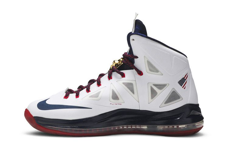 Кроссовки Nike LeBron 10+ Sport Pack 'Gold Medal'