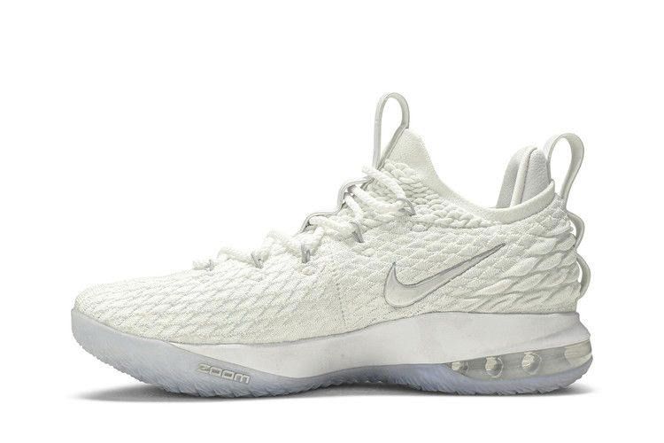 Кроссовки Nike LeBron 15 Low 'White Metallic'