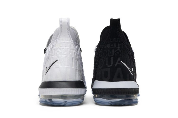 Кроссовки Nike LeBron 16 'Equality - White Black'