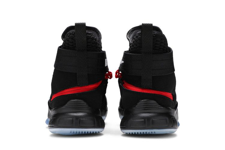 Кроссовки Nike LeBron Soldier 12 FlyEase 'Black Red'