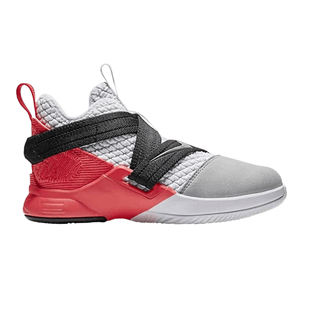 Кроссовки Nike Lebron Soldier 12 SFG PS 'White Flash Crimson'