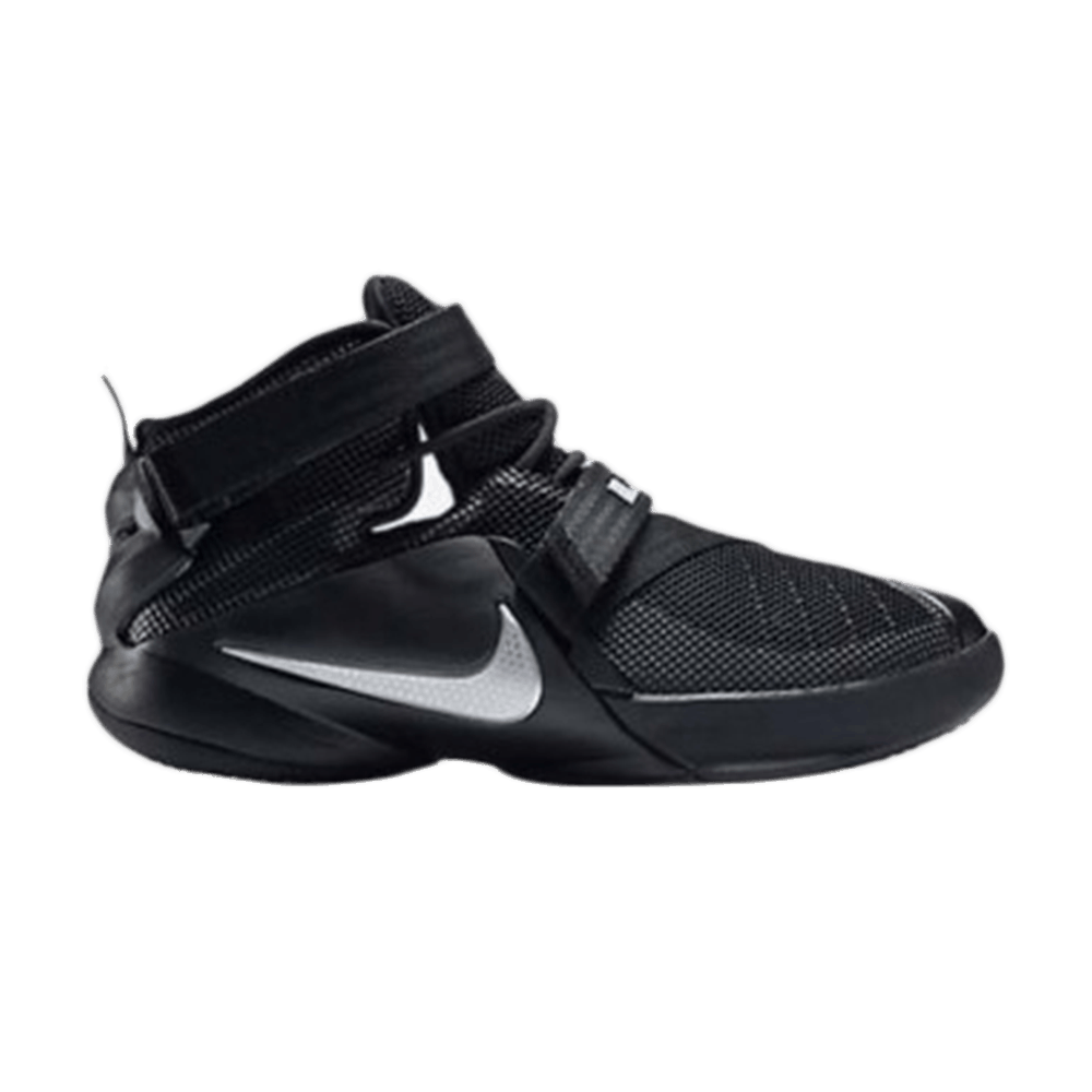 Кроссовки Nike Lebron Soldier 9 GS 'Black Silver'