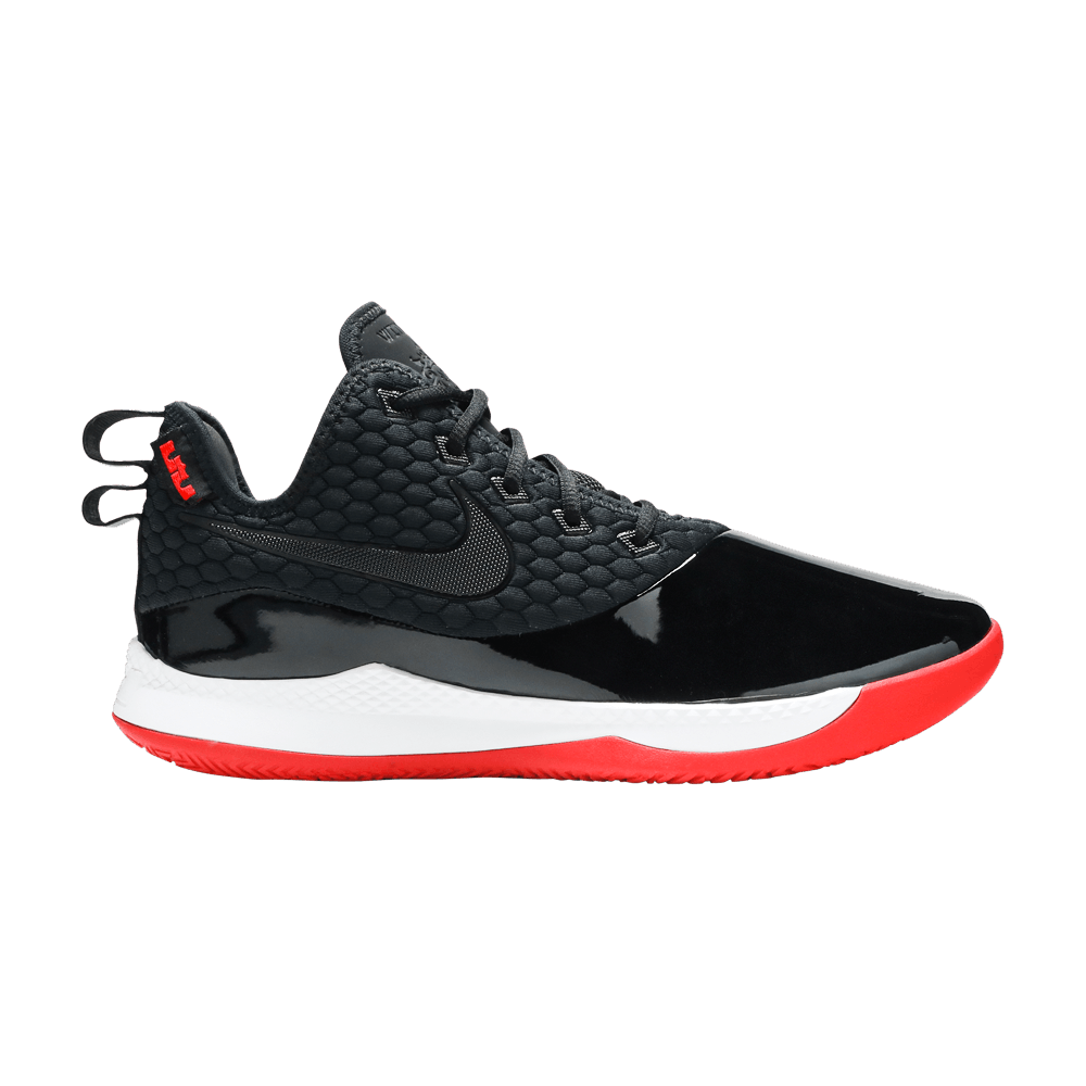 Кроссовки Nike LeBron Witness 3 Premium 'Black Red'