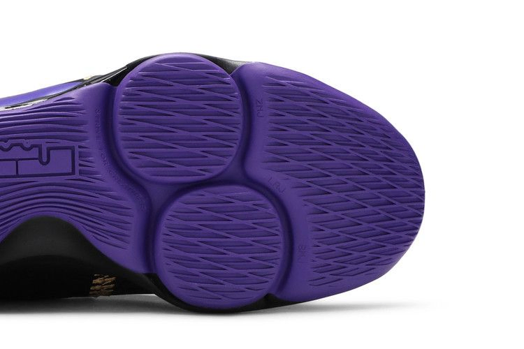 Кроссовки Nike LeBron Witness 5 'Fierce Purple Metallic Gold'