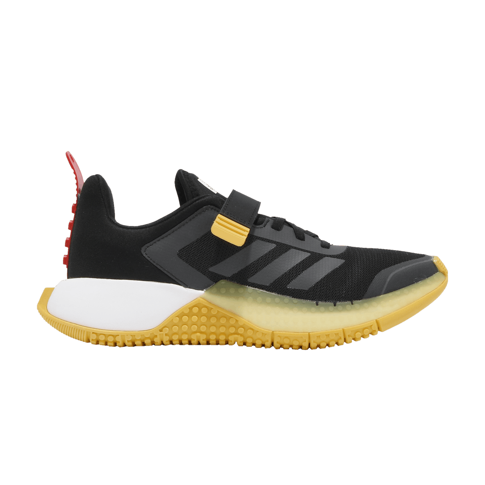 Кроссовки adidas LEGO x Sport Little Kid 'Black Yellow'