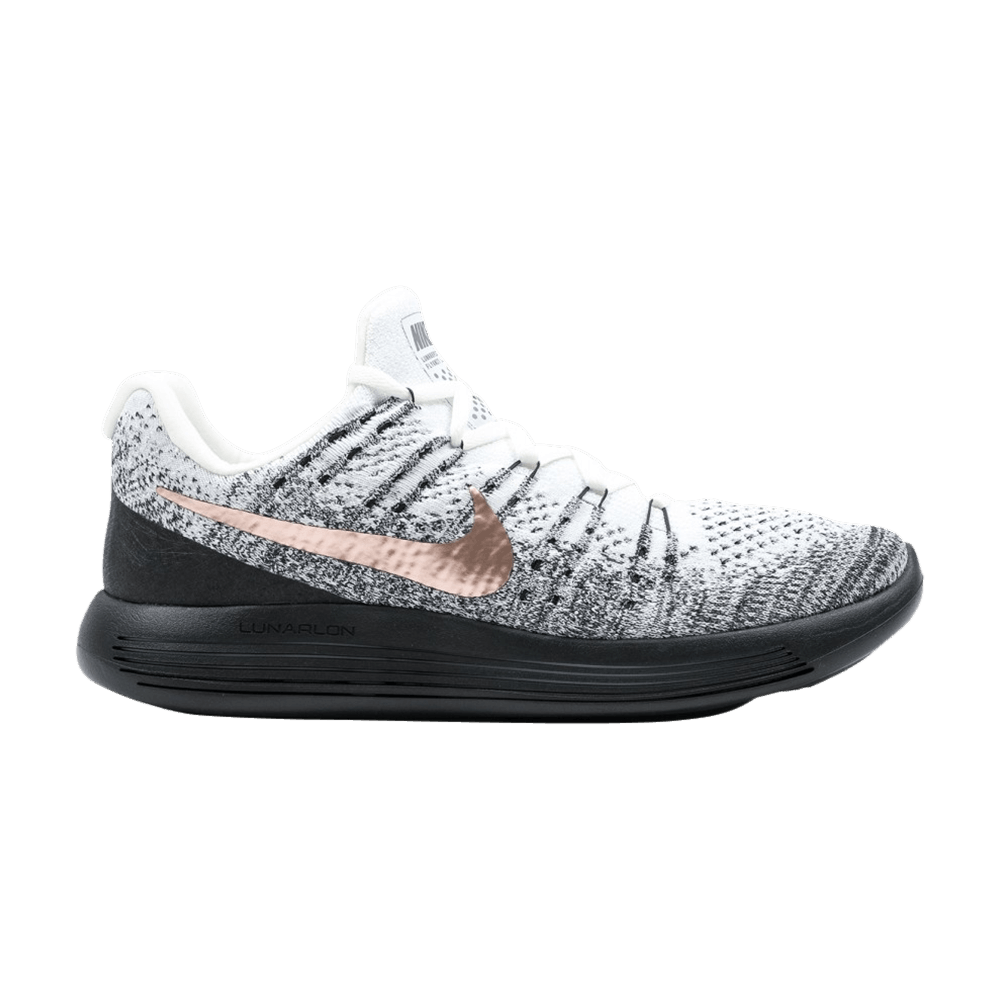 Кроссовки Nike LunarEpic Low Flyknit 2 X-Plore 'White Metallic Bronze'