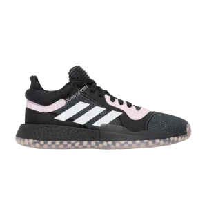 Черный цвет/Настоящий розовый/Обувь белого цвета