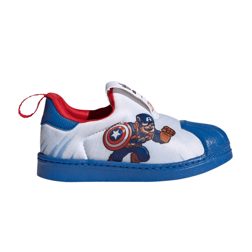 Кроссовки adidas Marvel x Superstar 360 Infant 'Captain America'