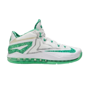 Белый/Lucid Green-Lucid Green-Metallic Silver