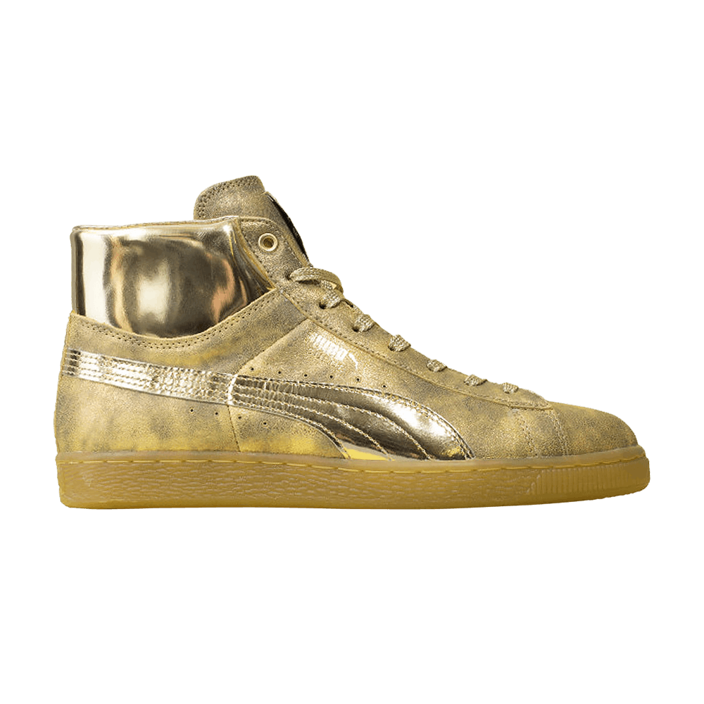 Кроссовки Puma Meek Mill x Suede Classic Mid '24K Gold'