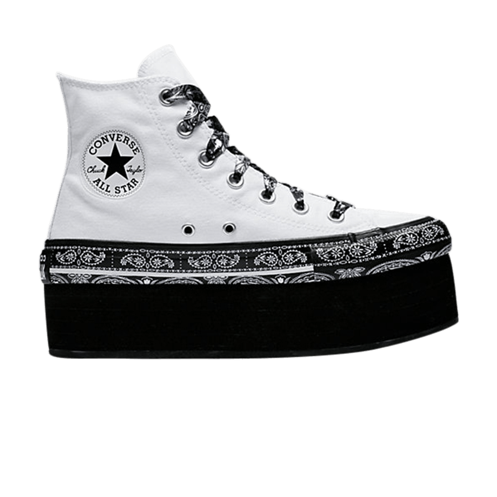 Кроссовки Converse Miley Cyrus x Wmns Chuck Taylor All Star Platform Hi 'White'