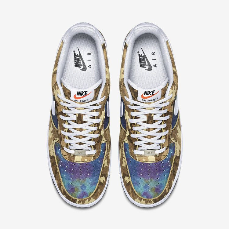 Кроссовки Nike Air Force 1 Low '07 LV8 'Camo Green'