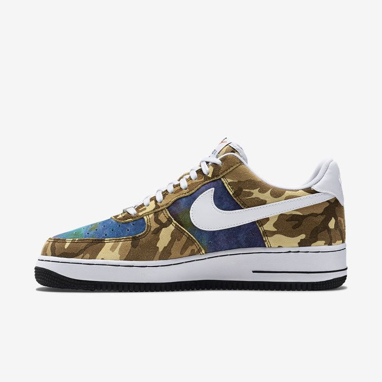 Кроссовки Nike Air Force 1 Low '07 LV8 'Camo Green'