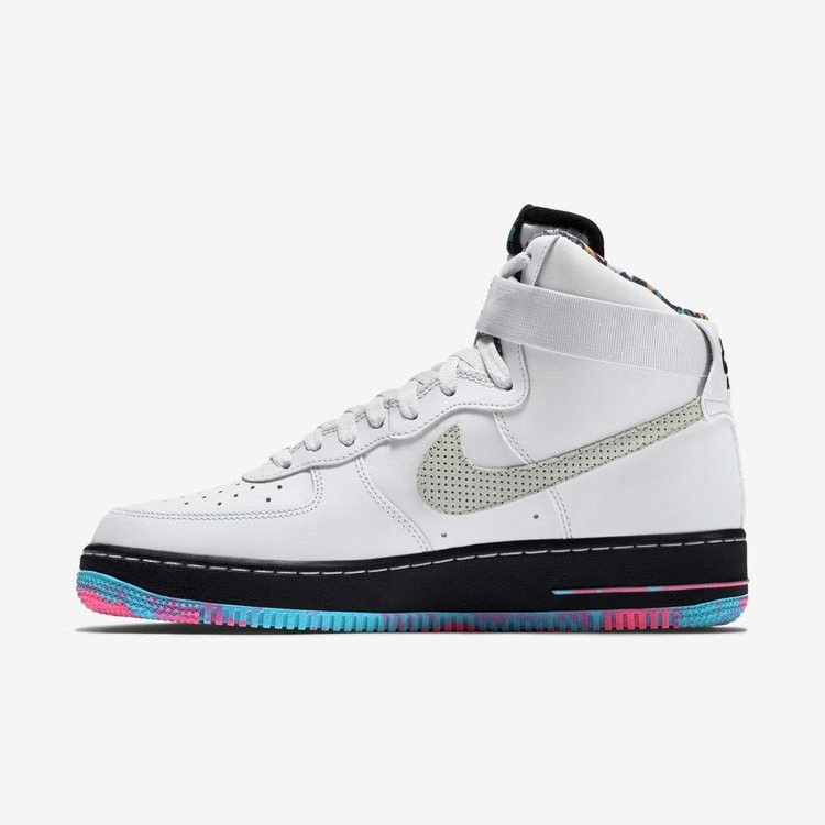 Кроссовки Nike Air Force 1 High 'Pure Platinum Multi Color'