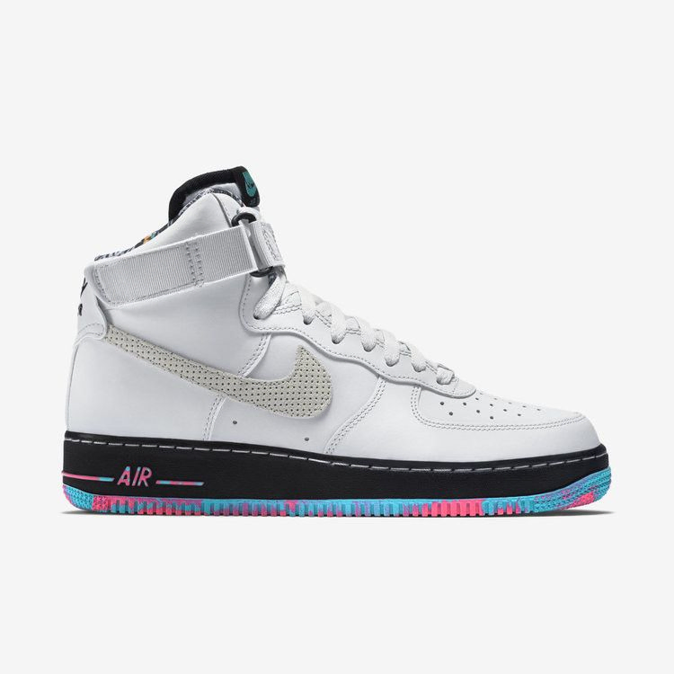 Кроссовки Nike Air Force 1 High 'Pure Platinum Multi Color'