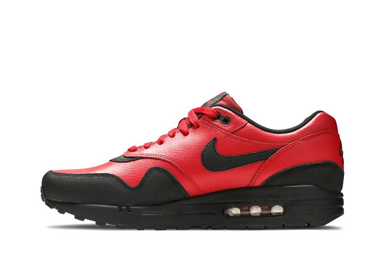 Кроссовки Nike Air Max 1 Leather Premium 'Gym Red Black'