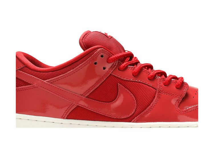 Кроссовки Nike Dunk Low Pro SB 'Red Patent Leather'