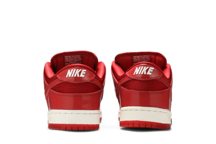 Кроссовки Nike Dunk Low Pro SB 'Red Patent Leather'