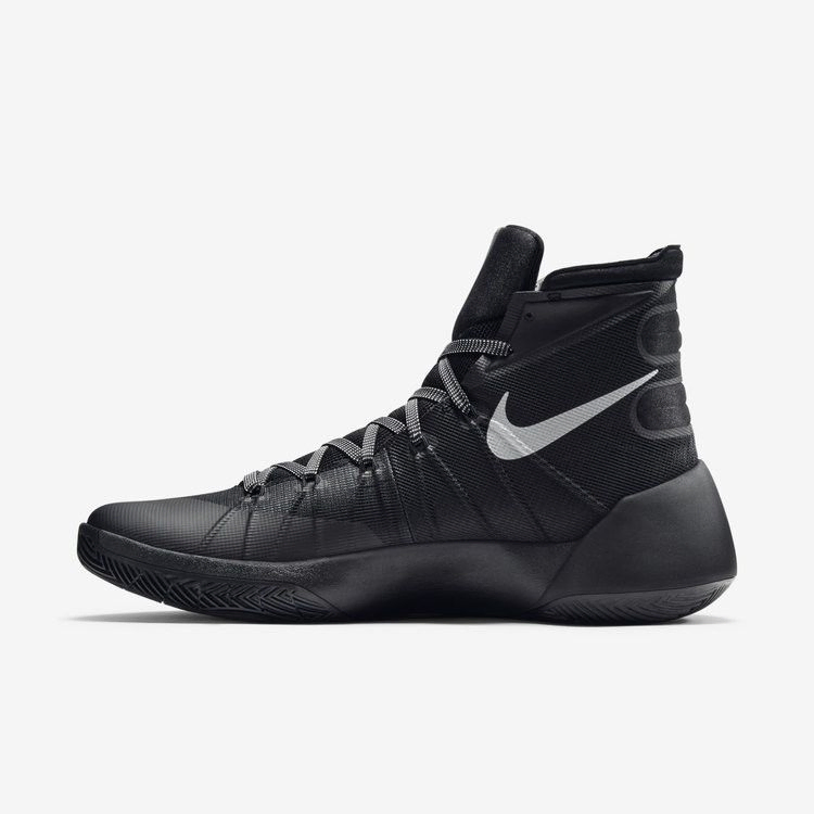 Кроссовки Nike Hyperdunk 2015 'Black Metallic Silver'