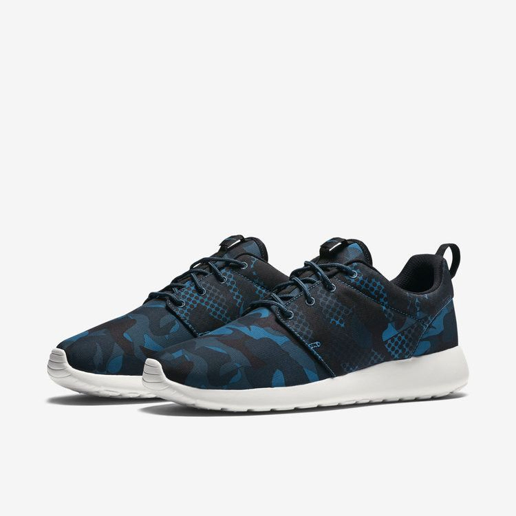 Кроссовки Nike Rosherun Print 'Brigade Blue'