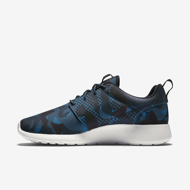 Кроссовки Nike Rosherun Print 'Brigade Blue'