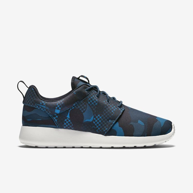 Кроссовки Nike Rosherun Print 'Brigade Blue'