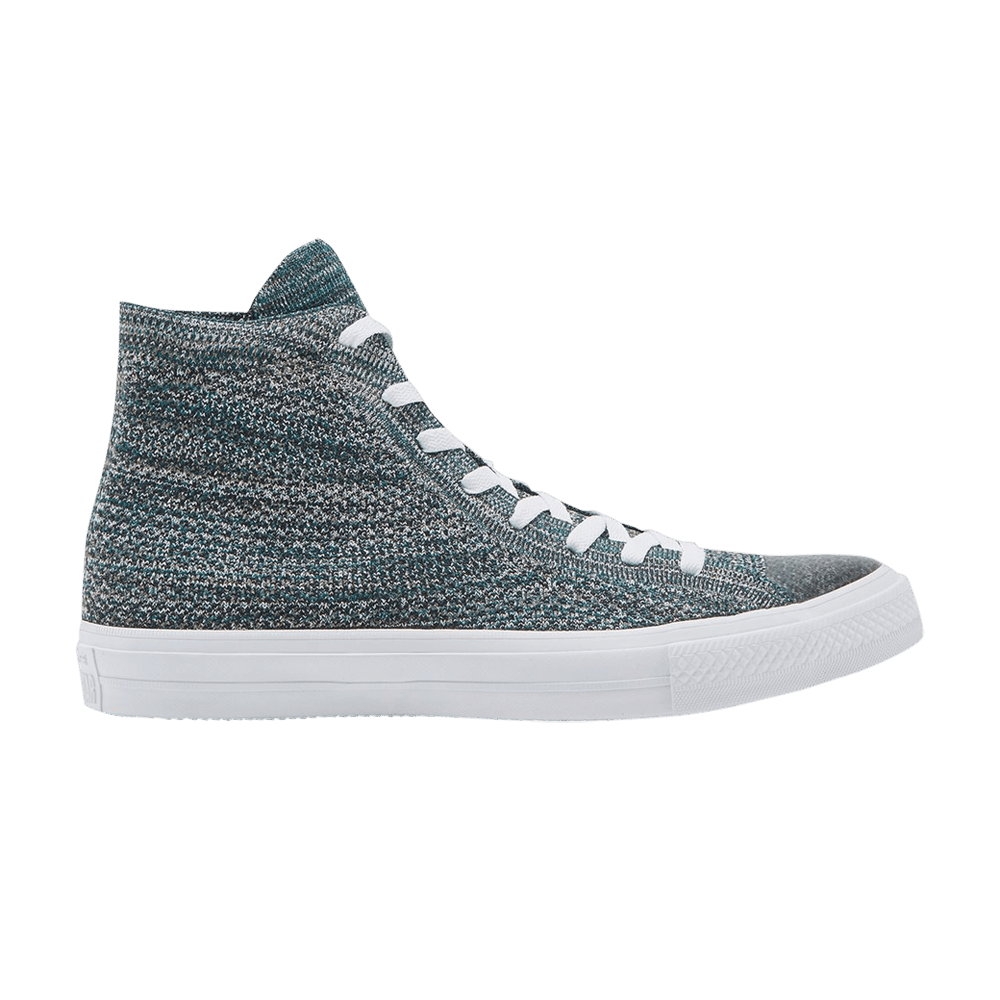Кроссовки Converse Nike x Chuck Taylor All Star Flyknit High 'Dark Atomic Teal Igloo'