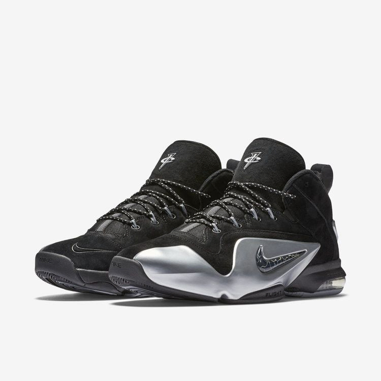 Кроссовки Nike Zoom Penny VI Premium 'Black Metallic Silver'