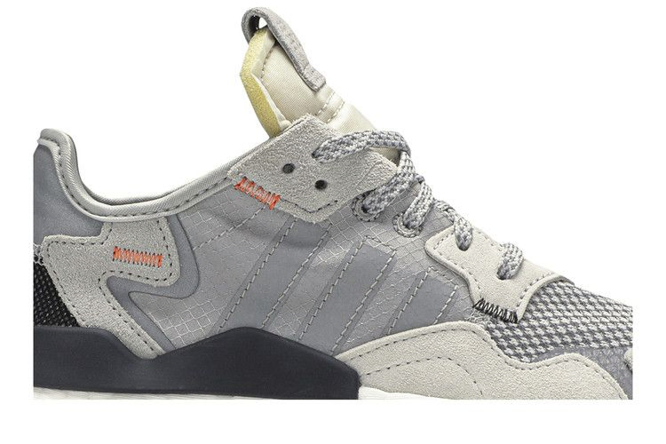 Кроссовки adidas Nite Jogger J 'Grey Orange'