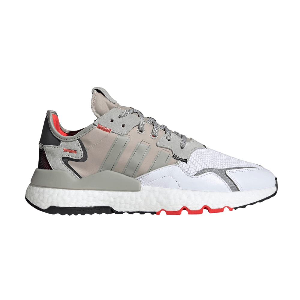 Кроссовки adidas Nite Jogger 'Metal Grey White'