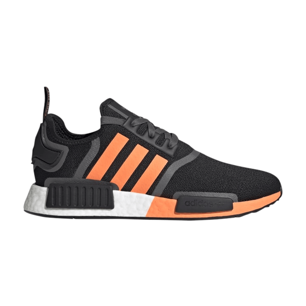 Кроссовки adidas NMD_R1 'Black Screaming Orange'