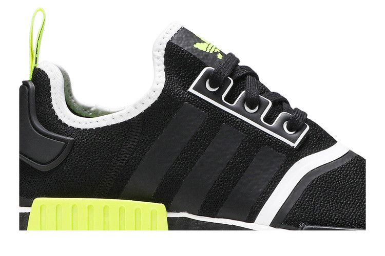 Кроссовки adidas NMD_R1 'Black Solar Yellow'