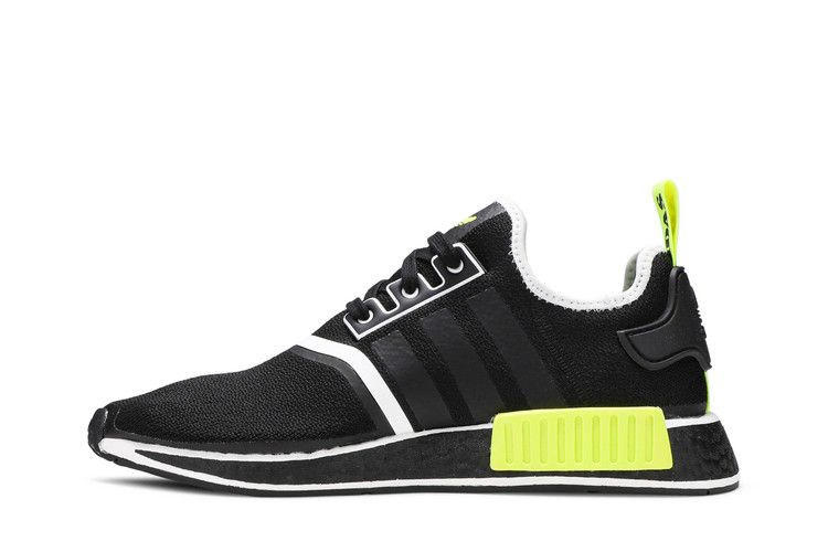 Кроссовки adidas NMD_R1 'Black Solar Yellow'