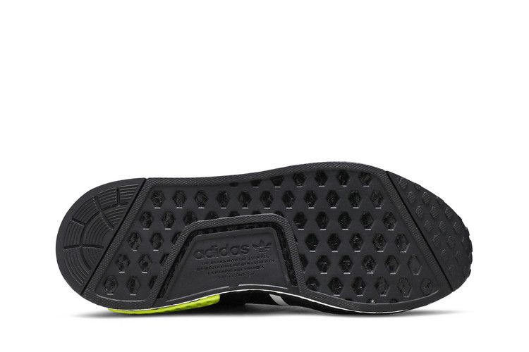 Кроссовки adidas NMD_R1 'Black Solar Yellow'