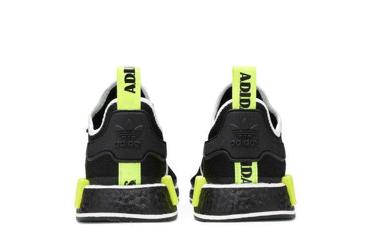 Кроссовки adidas NMD_R1 'Black Solar Yellow'