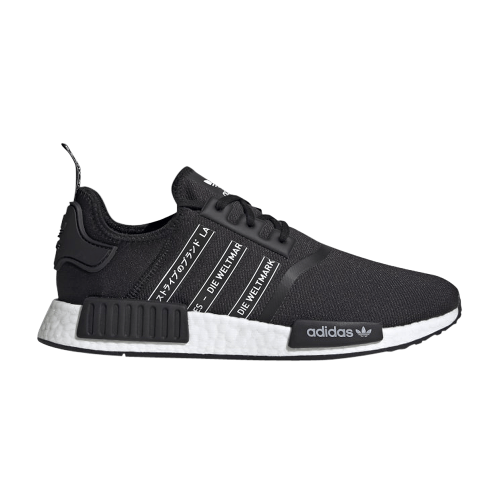 Кроссовки adidas NMD_R1 'Black White'