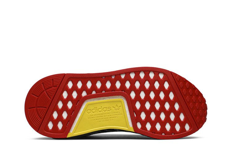 Кроссовки adidas NMD_R1 'Black White Yellow'