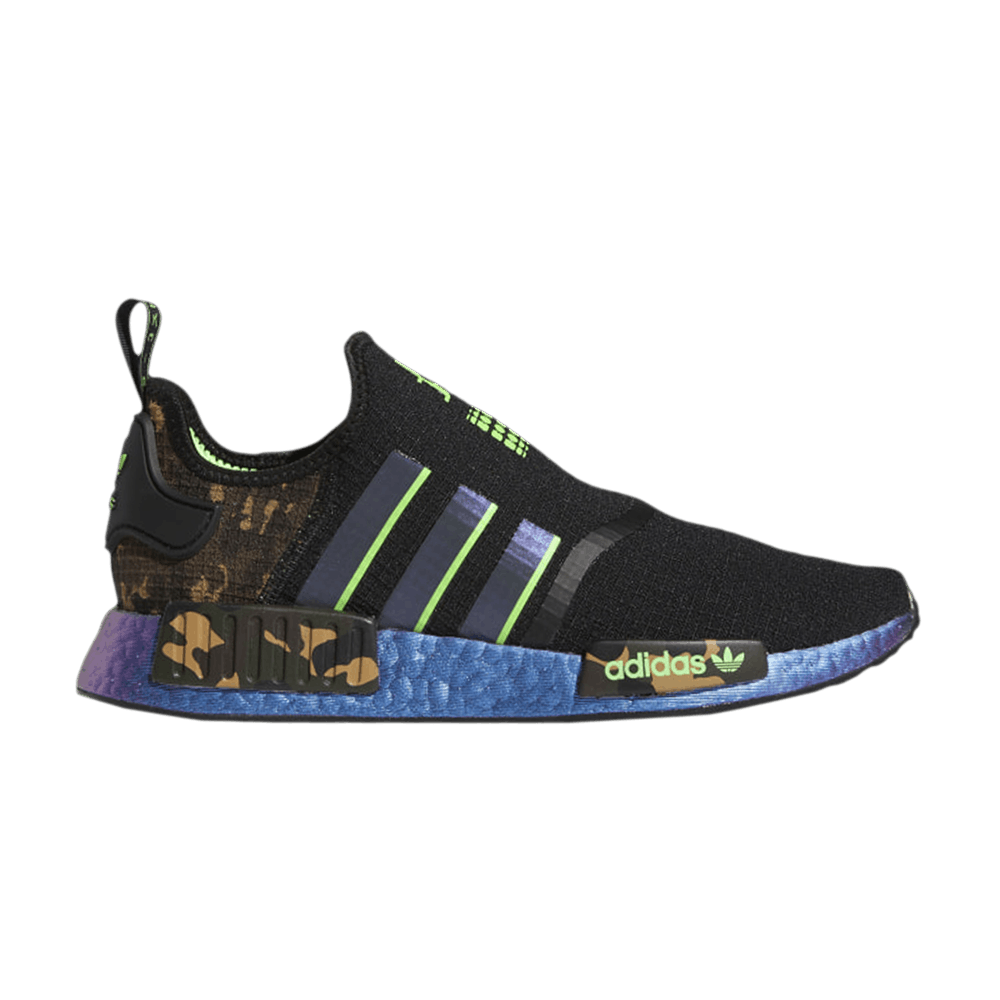 Кроссовки adidas JuJu Smith-Schuster x NMD_R1 'Black Camo Print'