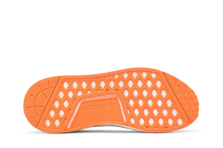 Кроссовки adidas NMD_R1 'Cream White Screaming Orange'