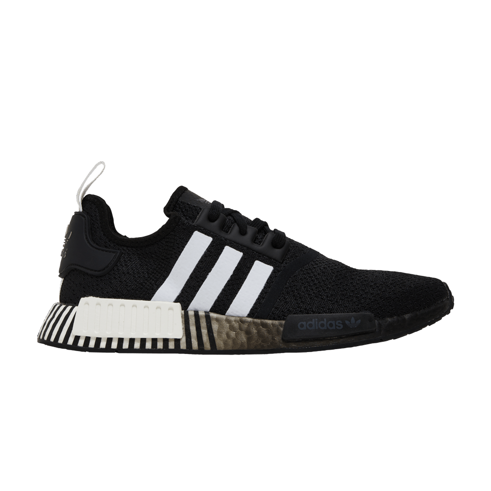 Кроссовки adidas NMD_R1 'Glitch - Black White'