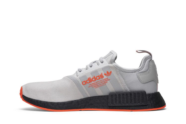 Кроссовки adidas NMD_R1 'Grey Solar Red'