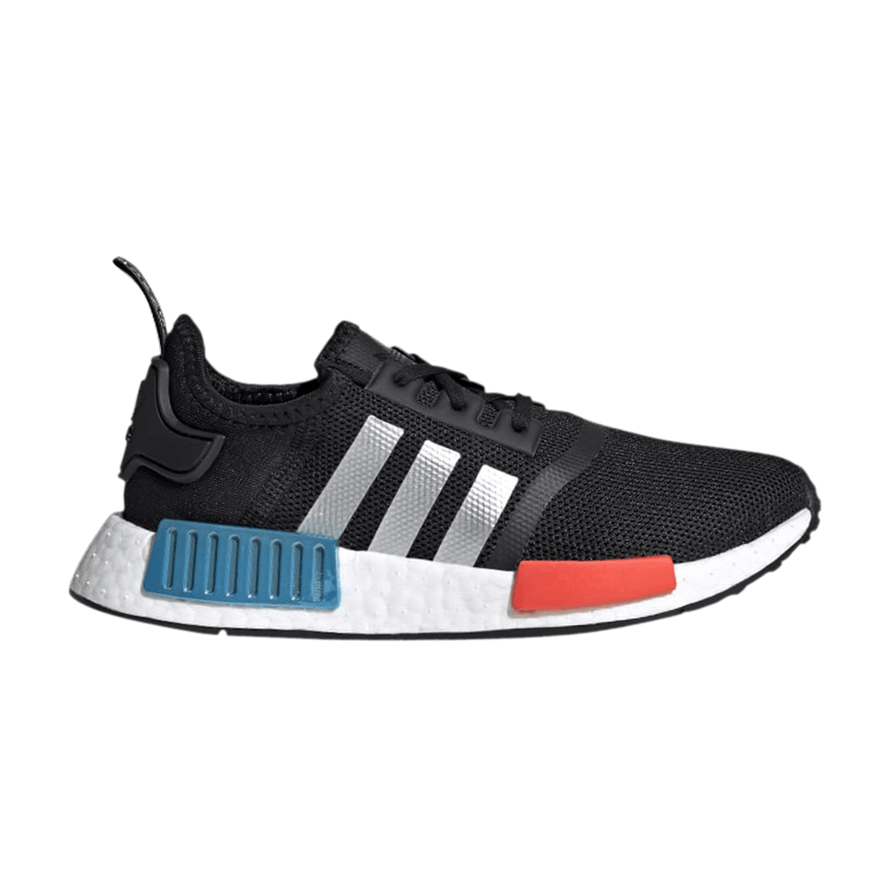 Кроссовки adidas NMD_R1 J 'Black Solar Red'