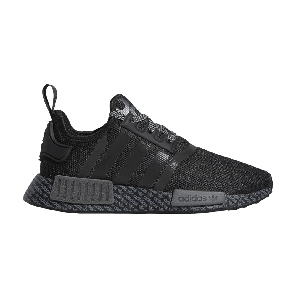 Кроссовки adidas NMD_R1 J 'Boost Print - Black Night'