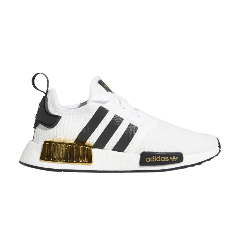 Кроссовки adidas NMD_R1 J 'White Gold Metallic'