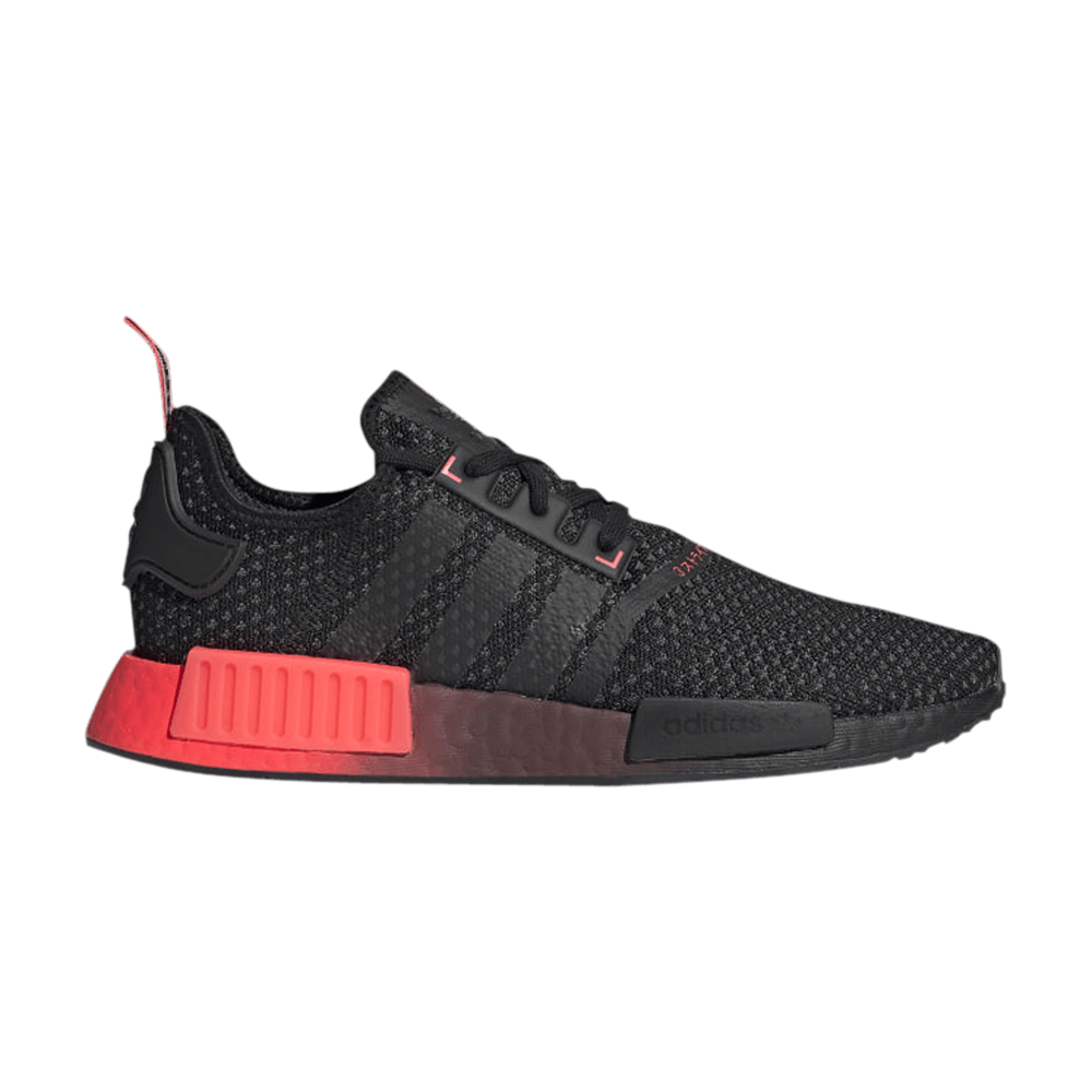 Кроссовки adidas NMD_R1 Knit 'Black Signal Pink'