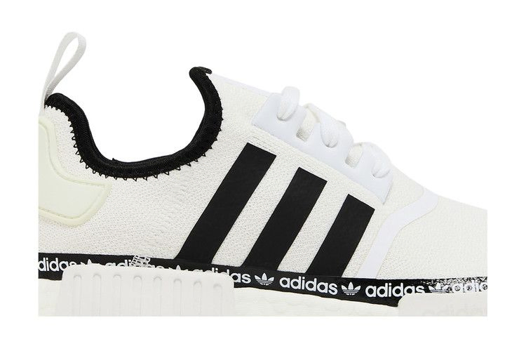 Кроссовки adidas NMD_R1 'Logo Strip - Cloud White'